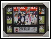 Melbourne City 2016 FFA Cup A-League Champions Deluxe Tribute Silver Frame