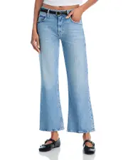 Mother The Bookie Flood Jeans in Sow Surreal