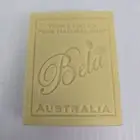 Bela All Natural Vegan Triple Milled French Pair Scented Soap