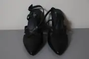 Size 39 Women's "Wittner" Gorgeous Black Heels. Brand New. Bargain Price.