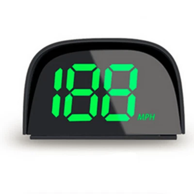 Digital GPS Speedometer Car MPH HUD Headup Display Overspeed Plug Play Big Font (for: Honda Civic)