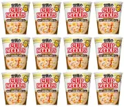 NISSIN CUP NOODLE Ramen Porcini Mushroom Pottage Cream Soup Food Japanese 79g