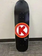 Kris Markovich Signed Circle K Prime Heritage Skateboard /90 Autographed Deck