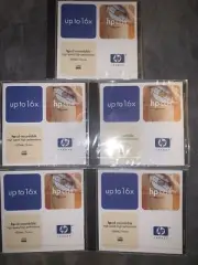 New HP - CD-R Bundle Up To 16x High Speed/ High Performance - FACTORY SEALED