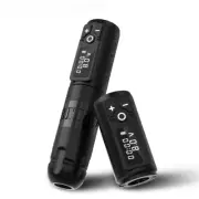 Wireless TattooMachine Rotaty BatteryPen Portable Power Pack 2400mAh LED Display