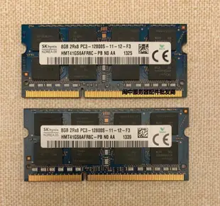 東芝 z830 u800 u900 u920t l700 l800筆電記憶體條8G DDR3 1600