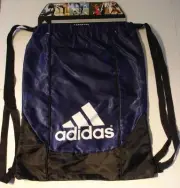 Adidas Adult Unisex Elite Sack-Pack New Navy/Black/White Drawstring Shoulder New