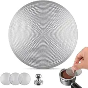 3 Pcs 51mm Espresso Puck Screen - 0.2mm Ultra Thin Puck, Stainless Steel Reusable Coffee Filter, Compatible with Espresso Machine 51mm Portafilter Basket
