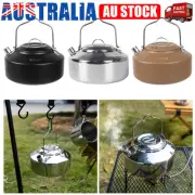 Tea Coffee Pot 1L Water Lightweight Outdoor Tableware Mini Camping Kettle AU