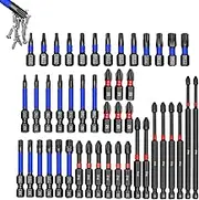 46-Piece Magnetic Impact Nut Driver Set, High-Magnetic Anti-Slip Screwdriver Bits for Home DIY & Construction Use (1set)