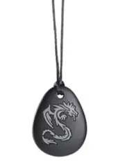 Brand New Sensory Chew Teether Necklace Chewellery Grey Dragon Pendant
