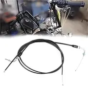 XEBRAD 2Pcs 110CM Motorcycle Throttle Cable Wires Set, for Harley, for Davidson, Sportster XL883 XL1200 Motorcycle Clutch Cable