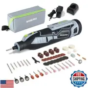 WORKPRO 12V Cordless Rotary Tool Kit, 5 Variable Speeds, Powerful Engraver, S