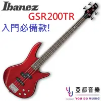 在飛比找蝦皮商城優惠-最新升級版~Ibanez GSR 200 GIO TR 紅色