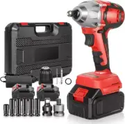 1/2 Inch Cordless Impact Wrench Brushless High Torque 210 ft-lbs (280N.m) Right