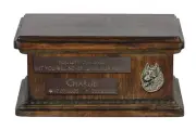 Spitz small urn with a dog's likeness Art-Dog