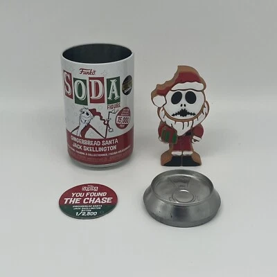 Funko SODA Jack Skellington Holiday 2022 Hot Topic Exclusive Chase