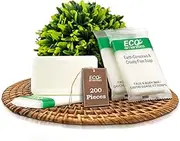 ECO amenities Bar Soap Bulk - 200 Pack, 1.0 oz Travel Size Soap Bars - Individually Wrapped For Hotels - Great for Vacation Rental and Airbnb Toiletries or Hygiene Kits Supplies