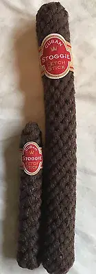 Loopies Doggie Stoggie Rope Fetch Stick, Dog Rope Toy, 6" or 12"