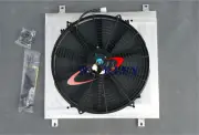 QLD-For Mazda Aluminum shroud & Fan RX2 RX3 RX4 RX5 with/without heater pipe new