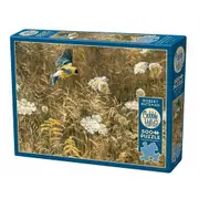 Cobble Hill Queen Anne's Lace and Goldfinch 500 Piece Jigsaw Puzzle