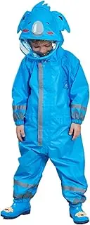 [Vmonyco] Kids One Piece Rainsuit Toddler Raincoat Waterproof Girls Lightweight Rain Coats/Jacket Girls Boy