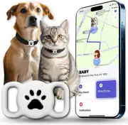 Smart Pet Tracker for Cat Dog with Collar Holder Seamless Location Tracking Comp