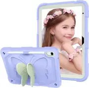 Case for iPad 10th Generation 2022 Case with Kickstand Butterfly Wings, Heavy