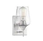 Savoy House 9-4030-1 Nickel Octave 5"W Bathroom Sconce