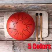 6'' Steel Tongue Drum Hand Pan 8 Notes Birthday Gift Bag Mallet w Bag XMAS Gift