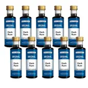 10 x Still Spirits Original Dark Rum Flavouring Essences 50ml Home Brew Alcohol