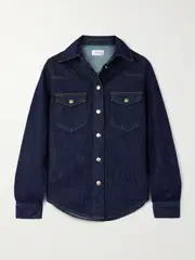 [FRAME] FRAME - Heritage Denim Shirt - Indigo - xx small xx small Blue