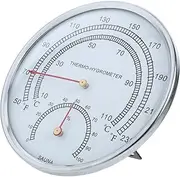 High Temperature Sauna Thermometer Hygrometer Accurate Steam Temperature Gauge with Display User Friendly Design for Precise Humidity Monitoring Sauna Environments