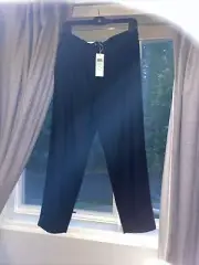 Eileen Fisher Black Tapered Ankle Pant , Size Small