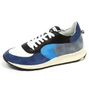 F9934 sneaker uomo blue/black/grey PHILIPPE MODEL MONTECARLO shoe man