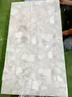 White Quartz stone Coffee Table, Quartz Dining Table Top, Handmade Quartz Table