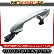 Front Driver RH Chrome Exterior Door Handle&Cover w/o Smart Key for Honda Pilot