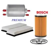 Tune Up Kit Oil Air and Fuel Filters for Mercedes-Benz CL500 2000-2006