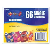 Smith's Crinkle Cut Variety Box Party Pack 66 Pack Jumbo Value 1.25 kg Twisties