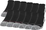 [Gildan] Men's Strategic Cushion No Show Socks with Tab Back