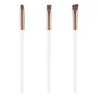 Makeup Eyebrow Brush Portable 3pcs Blade Eyeliner Set for Brow Contouring