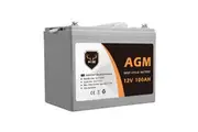 MOBI AGM Battery 100ah 12v Deep Cycle