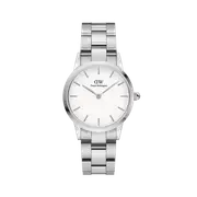 Daniel Wellington Iconic Link 36 Silver & White Watch