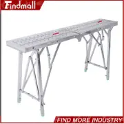 Findmall Portable Scaffolding Adjustable Height Work Platform Tower Ladder Stool