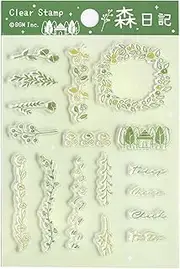 BGM BT-CS068 Clear Stamp Diary Mori Diary