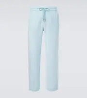 [Vilebrequin] Vilebrequin Linen straight pants UK 38 blue