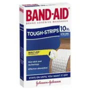 Bandaid Tough Strips Extra Large - 10 Pack Quilt-Aid Technology