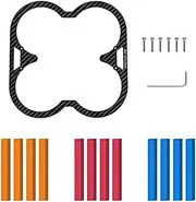 Protective Bumper Ring, for DJI, AVATA, 12pcs Colorful Elastic EVA Bumper + Carbon Fiber Plate, Protective Cover Drone Propeller Guard