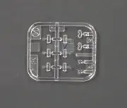 Tamiya 1/35th Scale US M10 Tank Destroyer - Clear Parts from Kit No. 35350