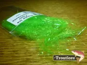 CHARTREUSE RIPPLE ICE FIBER - NEW HARELINE DUBBIN FLY TYING MATERIALS